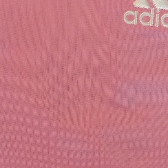 Adidas Pink w/White Stripes Jogger/Track Pants Size 6 - Picture 6 of 7
